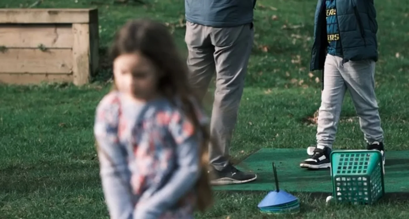 Junior golf coaching and games